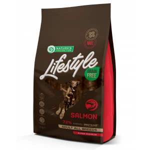 Nature's Protection Dog Lifestyle Salmon bezgraudu sausā suņu barība 10kg